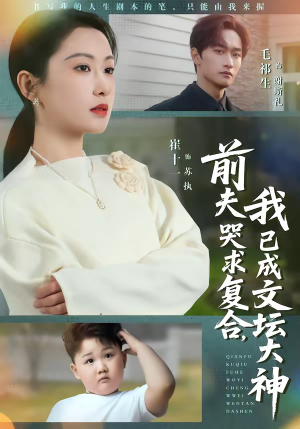 前夫哭求复合，我已成文坛大神（70集）热门了短剧